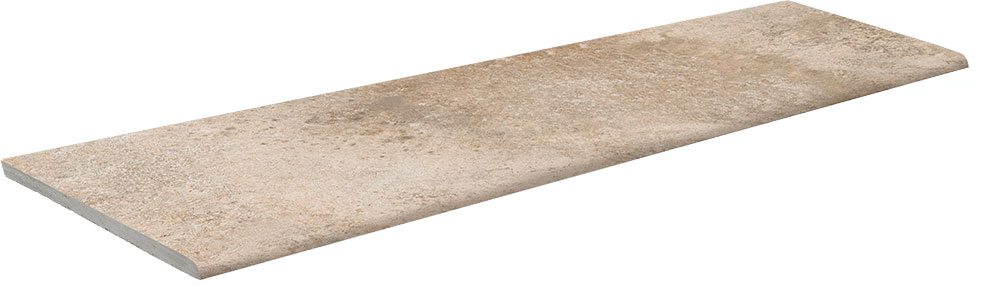 PELDAÑO EXTRUSIONADO PLANO REDSTONE CREMA · ANTISLIP | Keros