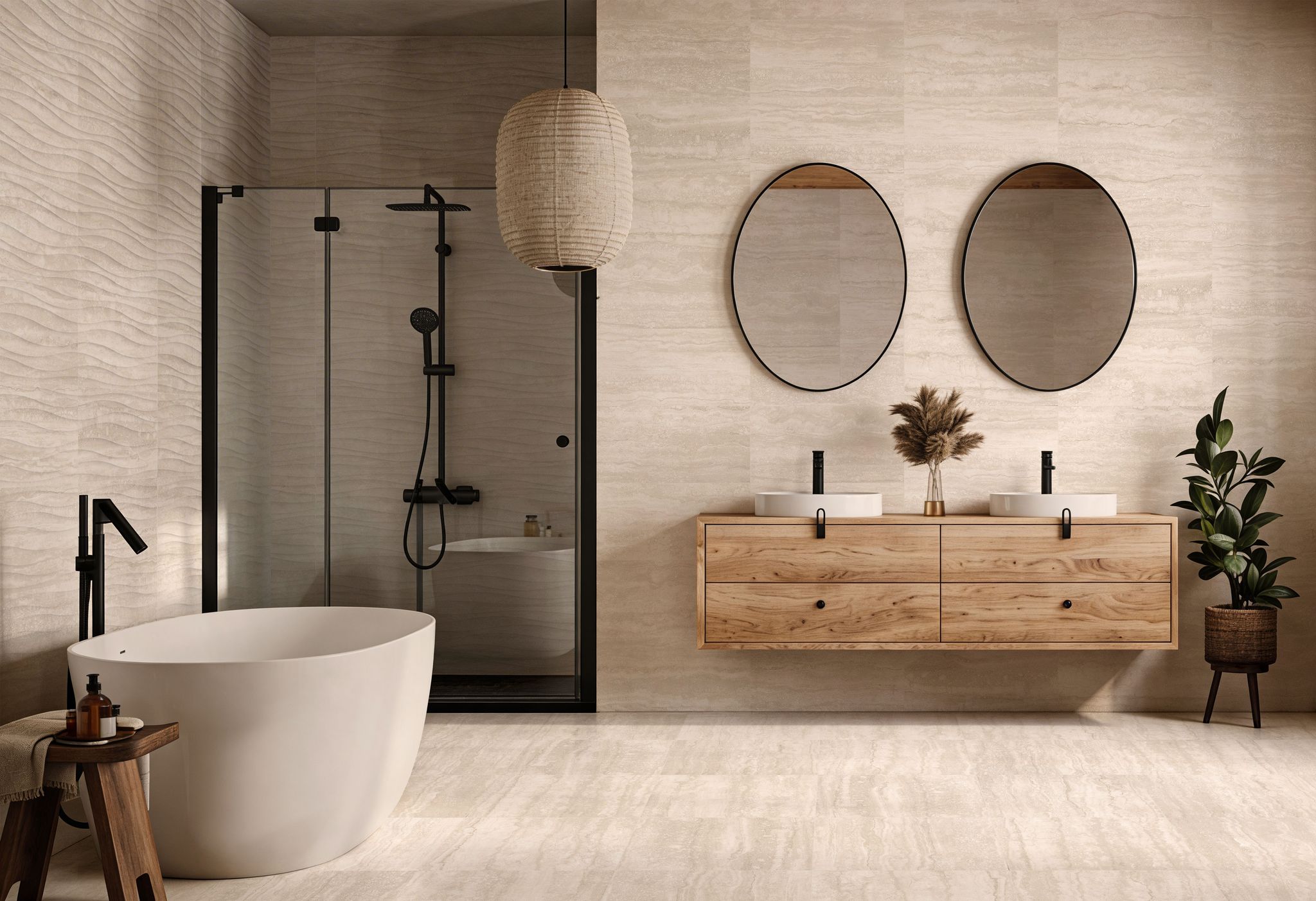 TRAVERTINO WAVE BEIGE | Keros